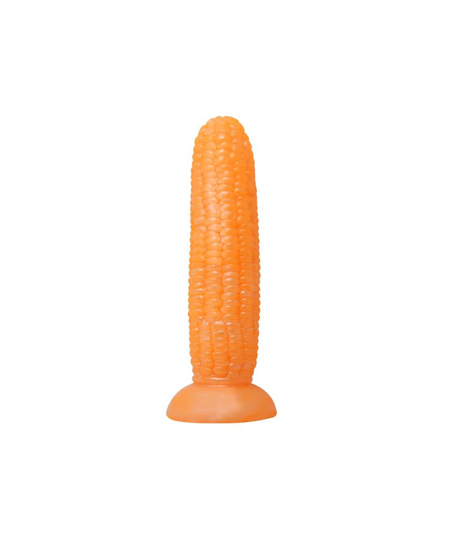 Kolba kukurydzy dildo do zabawy z przyssawką 17 cm