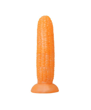 Kolba kukurydzy dildo do zabawy z przyssawką 17 cm