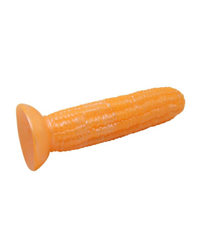 Kolba kukurydzy dildo do zabawy z przyssawką 17 cm