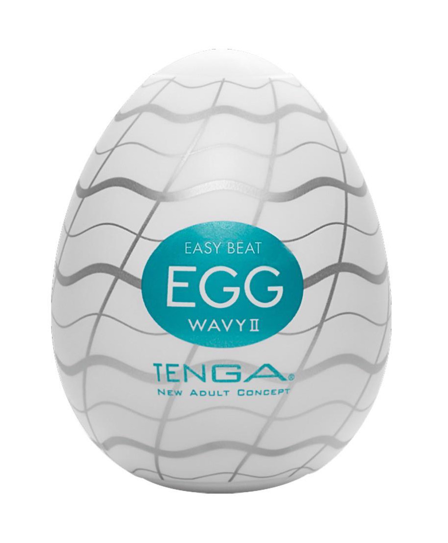 Japoński masturbator sex jajko Tenga Egg Wavy II