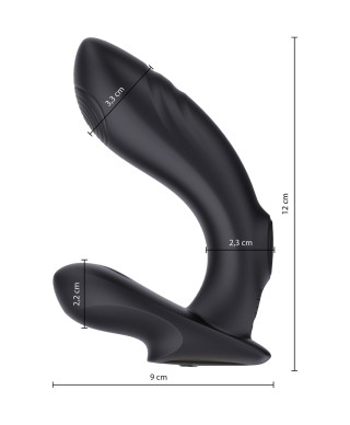 Masażer sex stymulator prostaty 105 trybów 12 cm