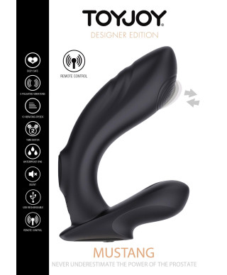 Masażer sex stymulator prostaty 105 trybów 12 cm