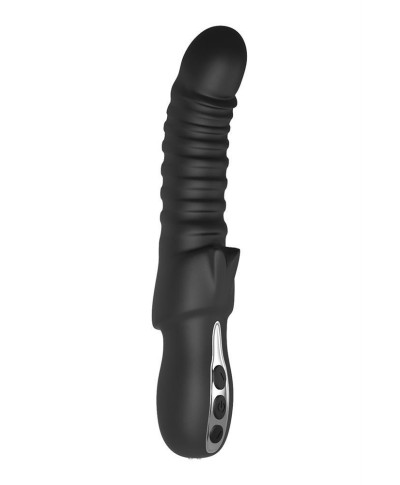 Wibrator z sex masażerem łechtaczki 23cm 7 trybów