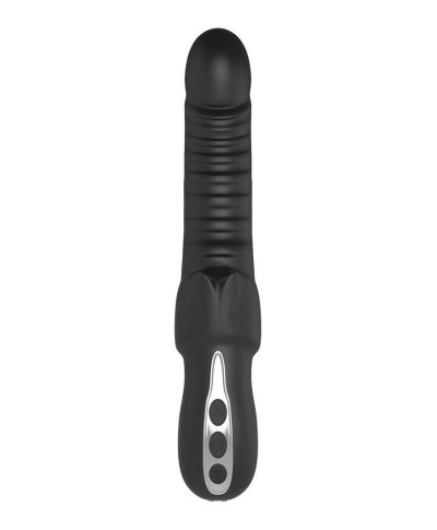 Wibrator z sex masażerem łechtaczki 23cm 7 trybów