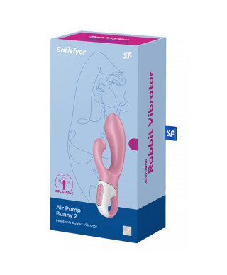 Wibrator króliczek Satisfyer Air Pump Bunny 2 sex