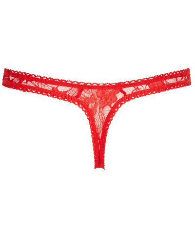 Lace String red S