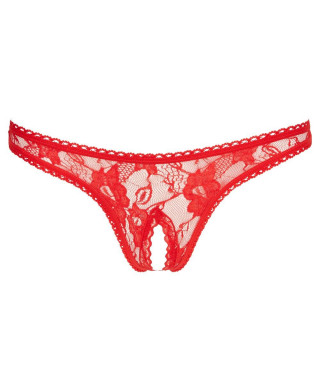 Lace String red S