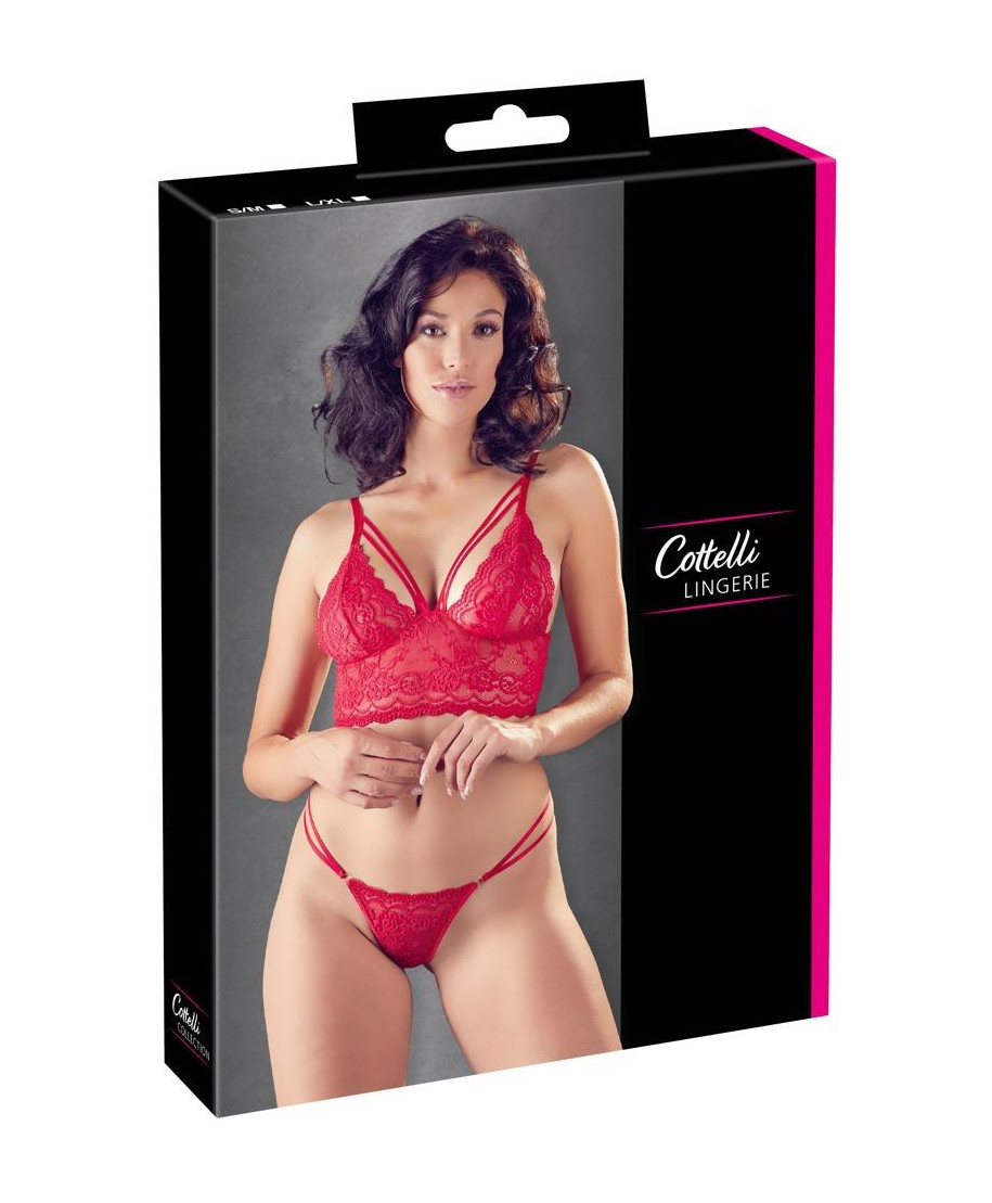 Bra and String red SM