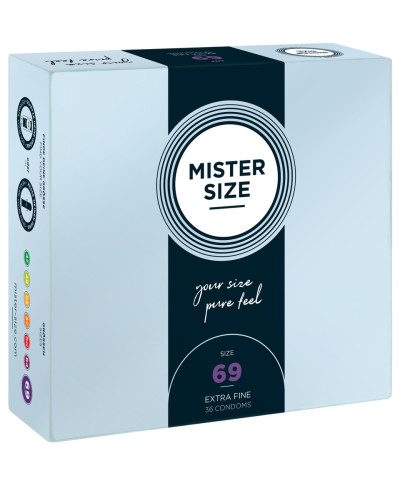 Mister Size 69mm pack of 36