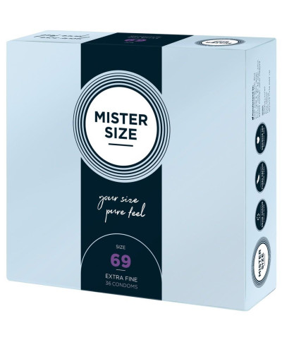 Mister Size 69mm pack of 36