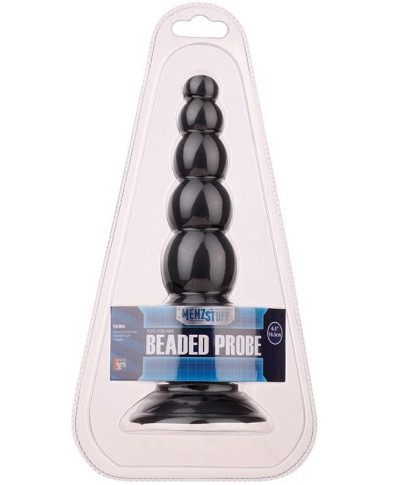 Plug-MENZSTUFF BEADED PROBE BLACK