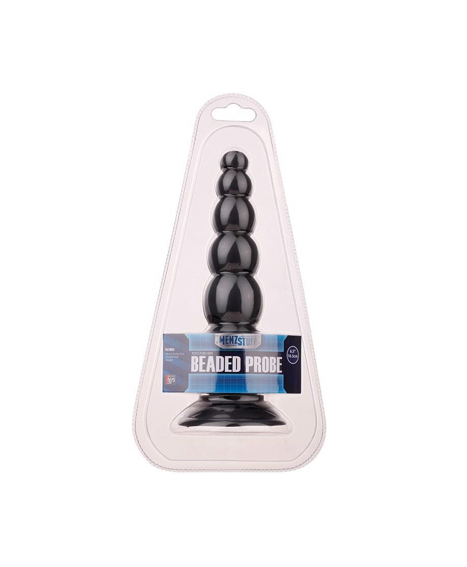 Plug-MENZSTUFF BEADED PROBE BLACK