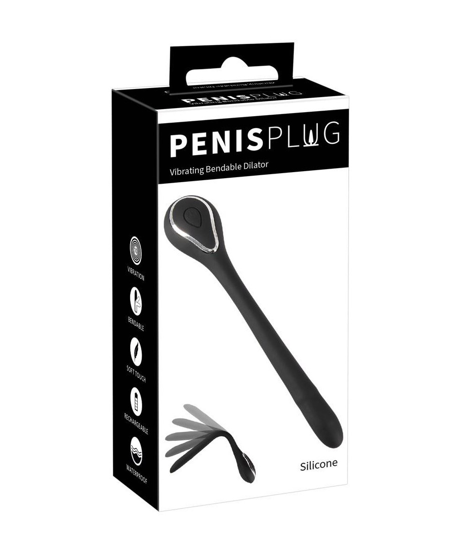 Penisplug Vibrating bendible D