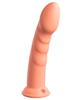 Dildo do uprzęży strap-on pegging punkt G sex 21cm