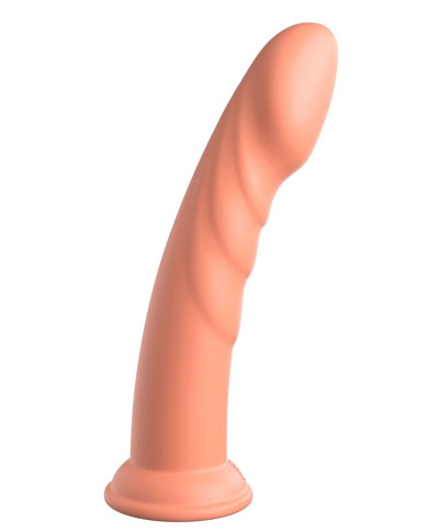 Dildo do uprzęży strap-on pegging punkt G sex 21cm