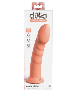 Dildo do uprzęży strap-on pegging punkt G sex 21cm